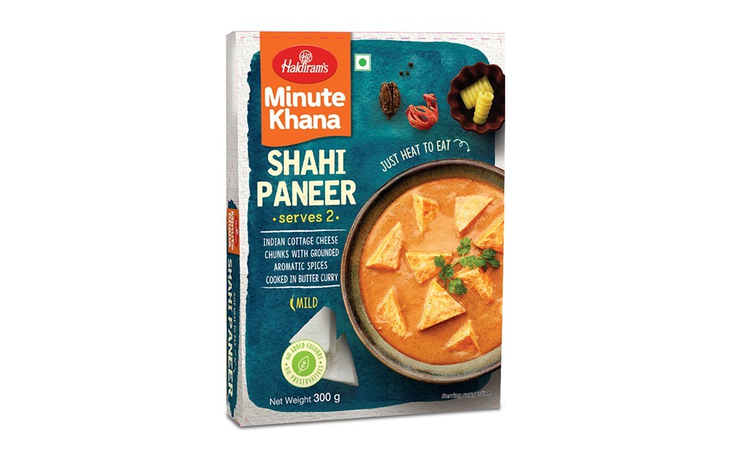 Haldiram's Minute Khana Shahi Paneer    Box  300 grams